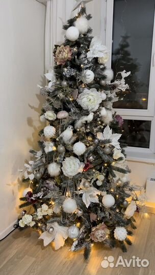 Елка двойная искусственная 210