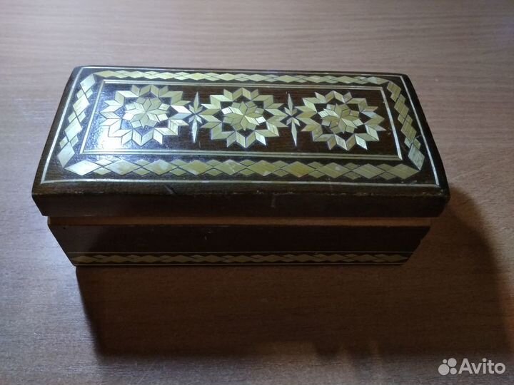 Шкатулка деревянная СССР