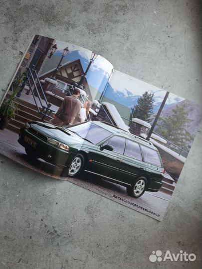 Subaru Legacy Touring Wagon 1993. Японский каталог