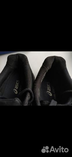 Кожаные кроссовки (ботинки) asics, p-p: 23 см