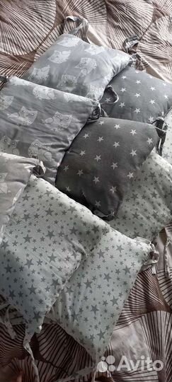 Бортики в детскую кроватку