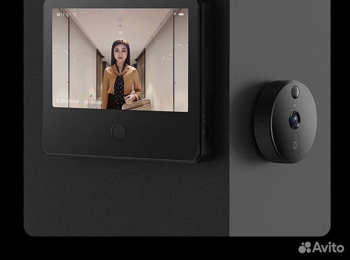 Умный видеодомофон видеоглазок Xiaomi
