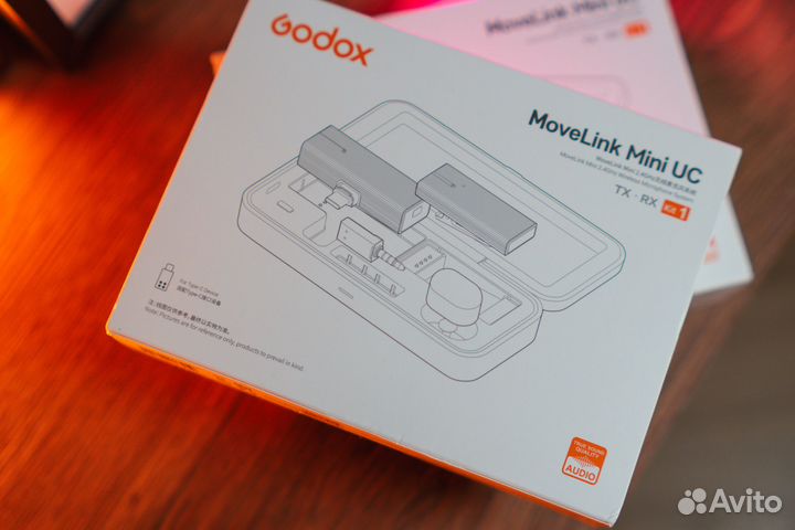 Godox MoveLink Mini UC беспроводной микрофон