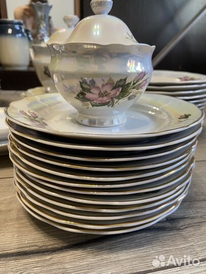 Сервиз столовый коростенский фарфор