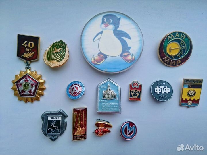 Советские значки