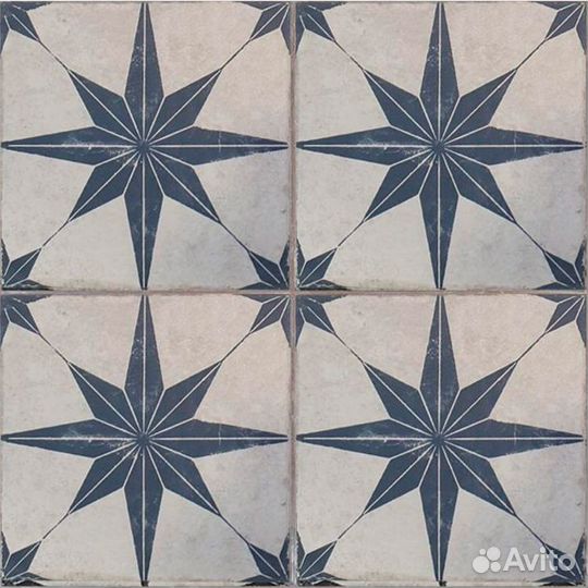 Керамогранит Etili Seramik Scintilla Saphire Blue Pre-cut 45x45