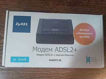 Модем Zyxel adsl2+