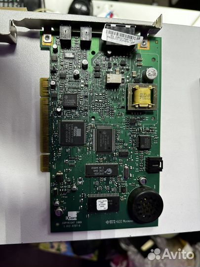 Модем U.S.Robotics model 0727 dfvj cpci 3CP2976-OE