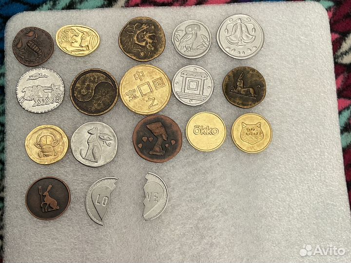 Магнит магнет монетки игрушки