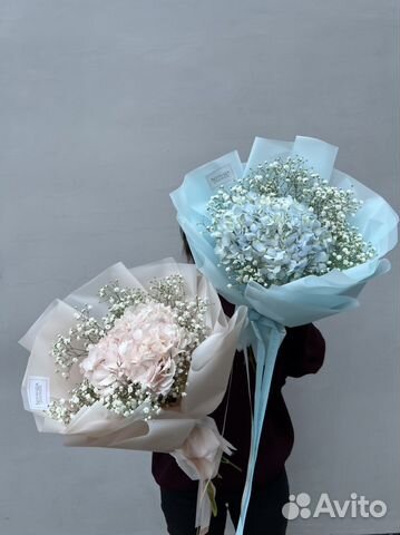 Букет цветов гортензий