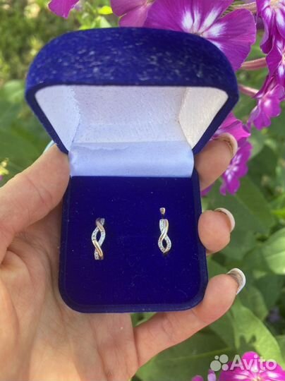 Золотые серьги