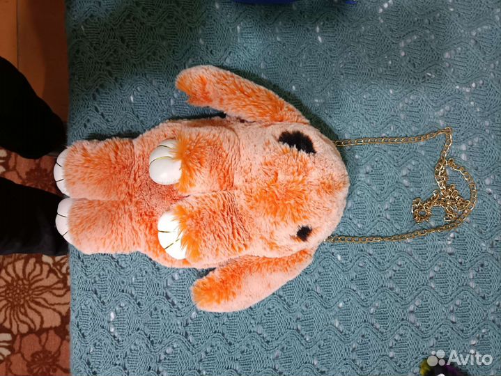 Кролик сумочка мягкая