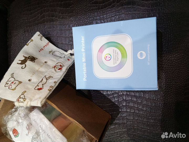 Мини принтер, ночник
