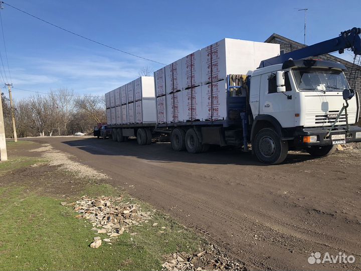 Камаз тягач с прицепом