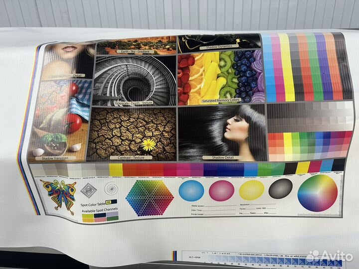 Широкоформатная печать баннеров наклеек рекламы