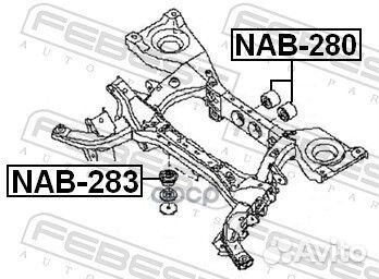 Сайлентблок задн дифференциала nissan pathfinder