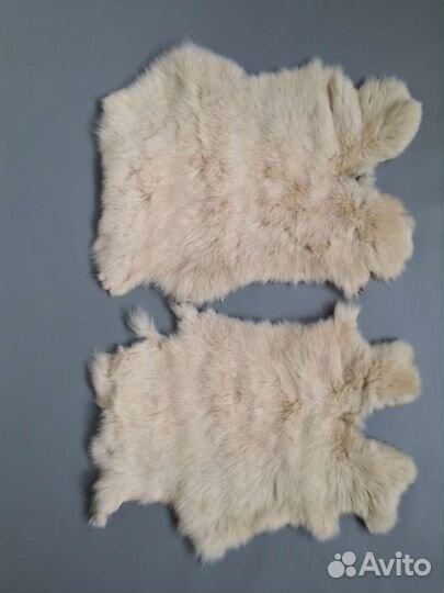 Мех кролика. Натуральный, выделанные шкурки