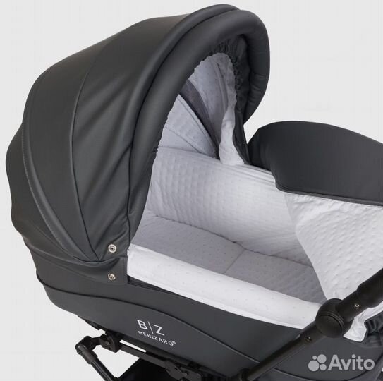 Коляска кожаная bebizaro classic