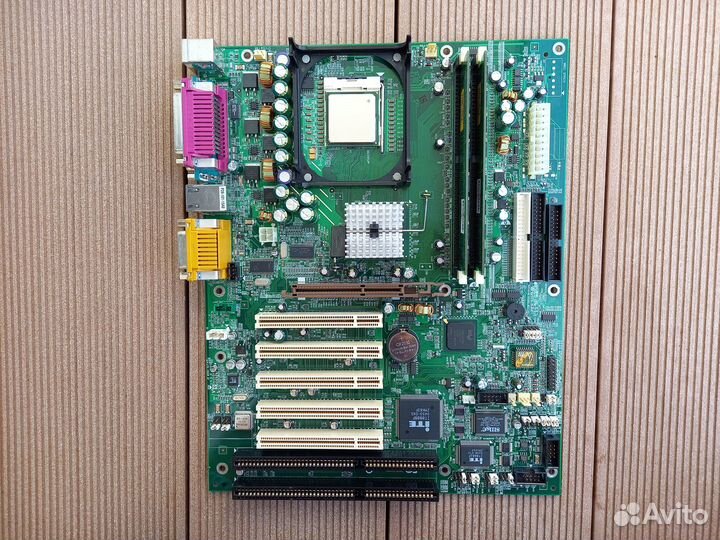 Мат. плата BCM BC845DL (Pentium 4 с AGP и ISA)
