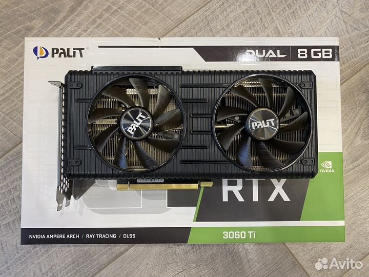 Видеокарта rtx 3060 ti 8gb