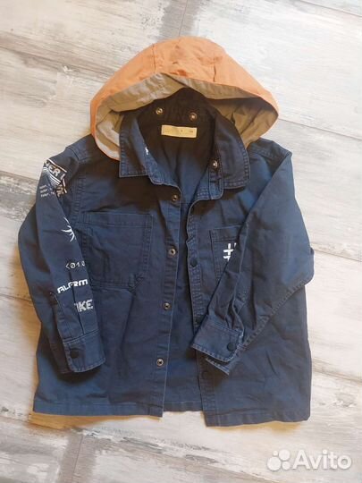 Куртка рубашка zara 116