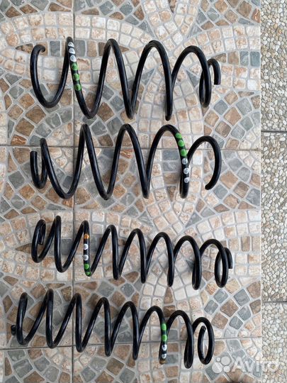 Пружины volkswagen polo комплект оригинал