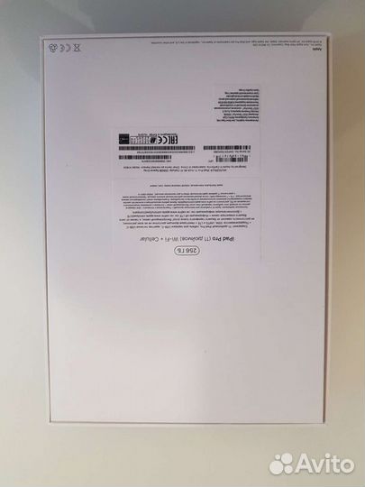 iPad Pro 256гб (11 дюймов) Wi-Fi + Cellular