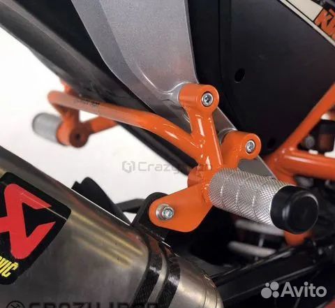 Сабкейдж Защита подножки KTM Duke 690