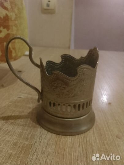 Подстаканник серебро СССР