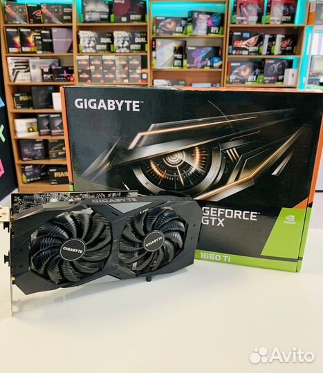 Видеокарта GTX1660ti с гарантией