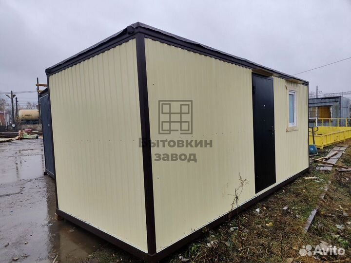 Блок контейнер 6*2,4м для строителей