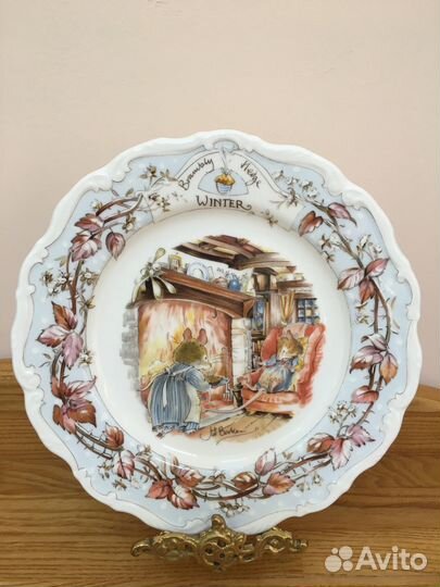 Коллекционная фарфоровая тарелка