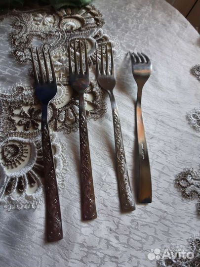 Ложки вилки нержавейка СССР