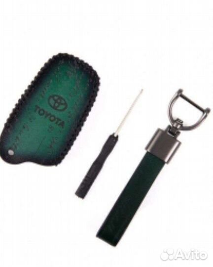 Кожаный чехол для ключа Toyota Camry