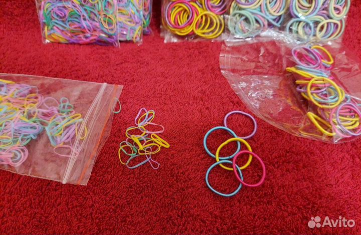 Резинки для волос (800шт)