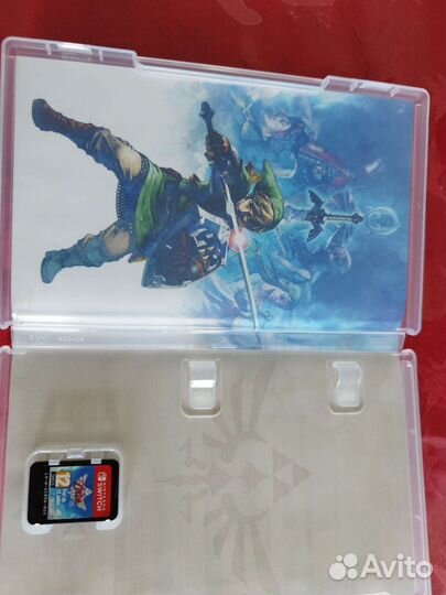 The legend of zelda skyward sword hd и Luigi's