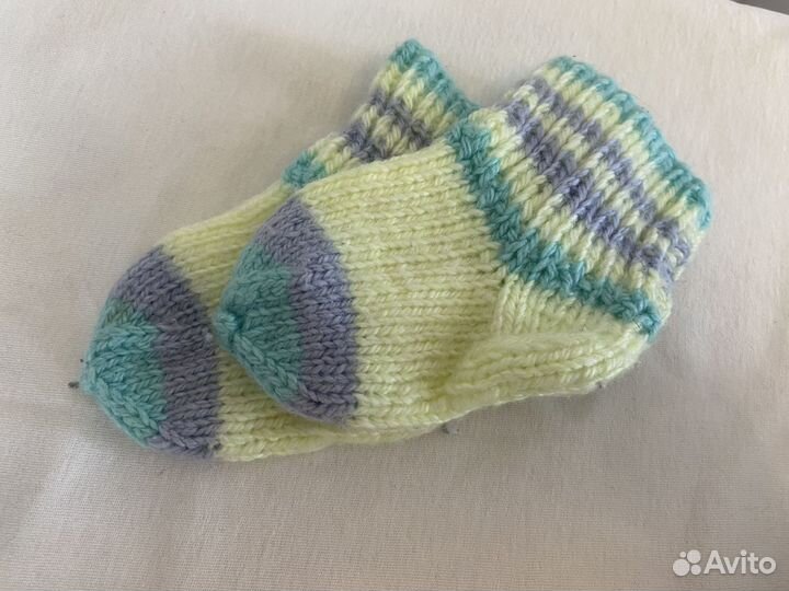 Носки детские 0-3 мес, 10 пар