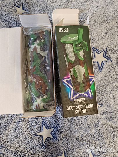 Колонка hoco, приятный звук, интересный дизайн