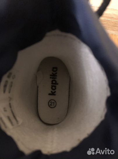 Детские резиновые сапоги 21 размер