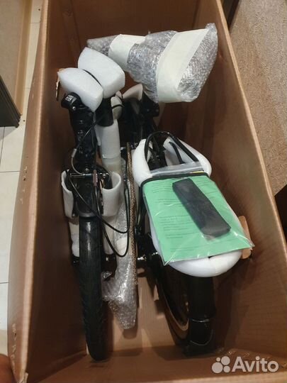 Велосипед складной Shulz GOA V-brake черный Новый