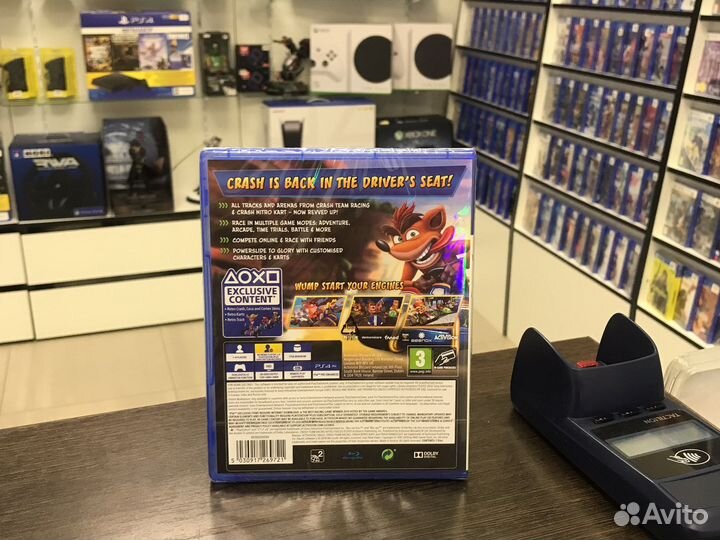 Crash team racing nitro fueled (PS4)