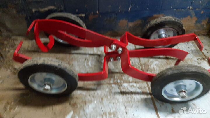 Подкатные колеса для снегохода