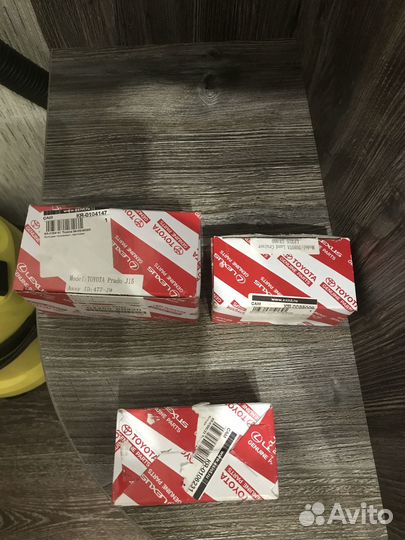 Колодки тормозные на prado 150