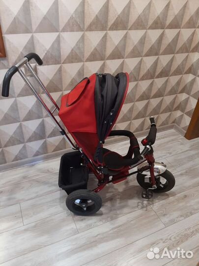 Детский велосипед с ручкой бу