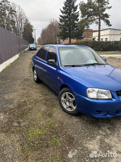 Hyundai Accent 1.5 МТ, 2001, 100 000 км