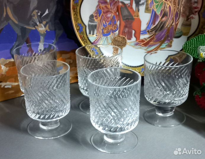 Мини бокалы, Богиема. Хрусталь