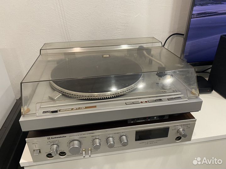 Проигрыватель винила вега 110