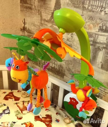 Овальная детская кроватка 6 в 1