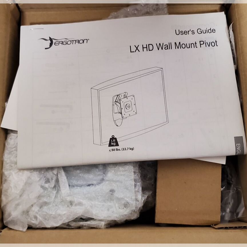 [LTV-BW01-AS] Кронштейн Настенный Для Монитора Ltv-Bw01-As