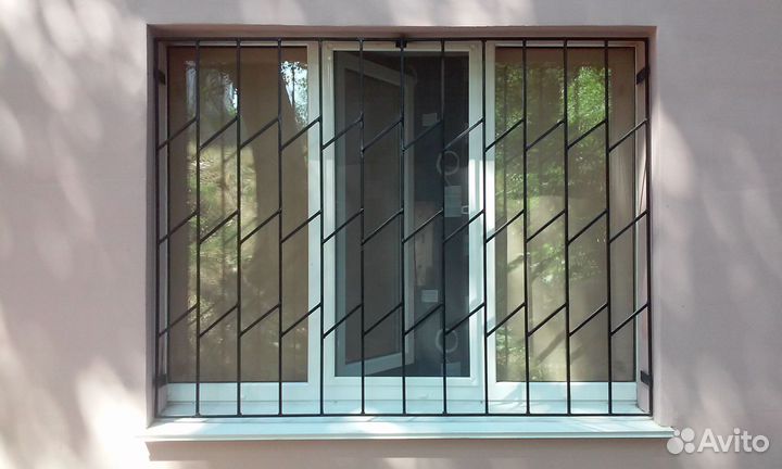 Решетка металлическая на окно 1500х1500